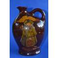 Antique Royal Doulton Kingsware Dewars Whisky jug /  Flagon - The Watchman