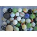 Box Assorted Marbles  - Approximately 150 Marbles