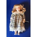 Hanah Collectable Porcelain Doll - Small
