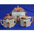 Keele Street Pottery  Vintage Cottage Ware  3 Pieces