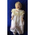 Donna Rubert porcelain Baby Doll  `Drowsy Baby` - 1994