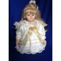 Porcelain Angel Display Doll