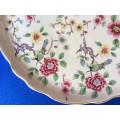 Old Foley James Kent Cake Plate and Server  with Johnson Ceramics Sandwich Plate