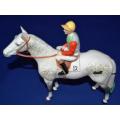 Beswick Group of Horse and Jockey--VERY RARE High Catalogue Value
