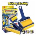 Reusable Sticky Buddy Picker Cleaner Lint Roller Pet Hair Remover Brush