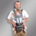 Multifunction Hip Seat Baby Carrier Breathable Infant Sling Backpack-Coffee