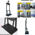 Mobile Floor Tv Mount Stand Trolley Cart 2 Shelves with wheels For 32-70`