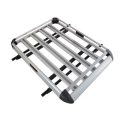 Universal Aluminum Alloy Luggage Basket For SUV Roof Rack -Double Deck - Silver 160cm*100cm