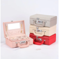 lockable jewelry box organizer product Pink