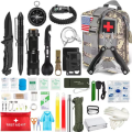 33 in 1 Tactical Survival Multi-Function Kit - ACU-Camouflage Bag