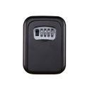 Wall Mounted Key Safe Storage Lock Box With 4-Digit Password - Black