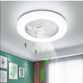 Modern LED Ceiling Fan With Remote - White