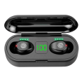 True Wireless Earphones - 1600Mah Digital Charging Case