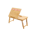 Laptop Table Laptop Stand Desk for Bed & Sofa - Pink