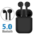 InPods 12 Wireless Bluetooth V5.0 Earphones for All Smart Phones : Black