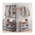5 Layer Clothes And Shoe Rack - Black