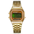 Gold Retro Classic Digital watch