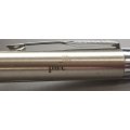 PARKER IM STAINLESS STEEL BALLPOINT PEN AND PENCIL SET