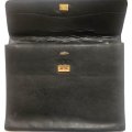 DESIGNER VINTAGE GOLDPFEIL A4 LEATHER FOLDOVER CARRYCASE MADE IN GERMANY IN EXCELLENT CONDITION