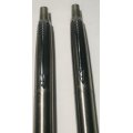 VINTAGE PARKER STAINLESS STEEL SS BALLPOINT PEN AND PENCIL
