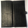 BUFFALO LEATHER CHEQUE BOOK IN EXCELLENT CONDITION