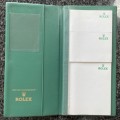 ROLEX NOTEPAD IN EXCELLENT CONDITION