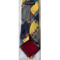 ORIGINAL KURT GEIGER PURE SILK MULTICOLOURED TIE, MADE IN ENGLAND! IN EXCELLENT CONDITION