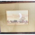 SIGNED!! ERICH MAYER (1876-1960) WATERCOLOUR PAINTING