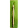 CROSS PEN 14K GOLDPLATED WITH DIAMOND ON CLIP IN BOX