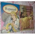 3 Ladybird Books , Dan and Pip`s ship,Rapunzel ,Sleeping Beauty