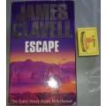 Escape and  Noble House James Clavell