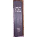 Family Word Finder Readers Digest