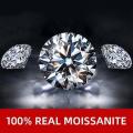 8.0mm 2.0ct White Loose Moissanite Stone Diamond GH VVS1 With GRA Certificate `2 Available`