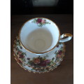 THIS IS AMAZING, ROYAL ALBERT "OLD COUNTRY ROSES" TRIO IN LOVELY CONDITION