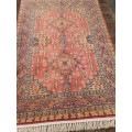GORGEOUS AS NEW HAND KNOTTED ORIENTAL SINKIANG CARPET / RUG GEOMETRIC FLORAL
