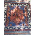LOVELY HAND KNOTTED WOVEN PERSIAN / ORIENTAL TRIBAL RUG GEOMETRIC FLORAL NO 4