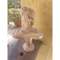 FOR THIA STONE LOOK RESIN BUST OF ONE OF THE GREEK GODS OR EMPERORS 22.5CM