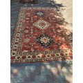 FOR QUINTON OFFERSTUNNING LARGE AFGHAN KAZAK  HAND KNOTTED CARPET GEOMETRIC FLORAL ETC. EARTHY TONES