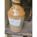 Vintage 1947 C.W.S.L. stoneware gallon jug