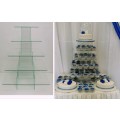 5 Tier Square Glass Cake/Cupcake Stand (Please Read Description Before Ordering)