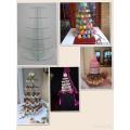6 Tier round glass cake/cupcake stand