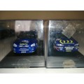 Rally Car Collection - Subaru Lot of 2