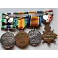 WW1 / Police medal group - 14th Dismounted Rifles