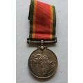 SADF - Africa Service Medal - named to Rosen (110139)
