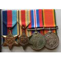 WW2 medal group with MBE, British Vice Consul - British Consul General