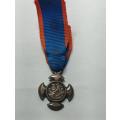 Wolraad Woltemade (Silver) medal - miniature (Original)