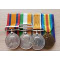 Boer War / WW1 medal group - 5th lancers