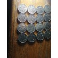 Zimbabwe 16 x 1980 5c coins