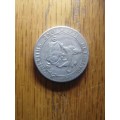 U. K. 1918 one shilling coin