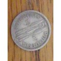 1947 Southern Rhodesia 3d coin